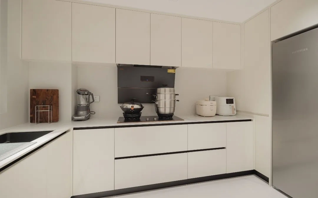 主廚房-常州別墅中式裝修